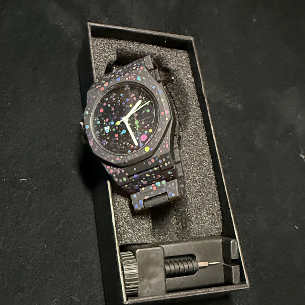 Colorful Speckled Watch - NEW